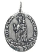 Medalla Virgen de la Barca de Navia