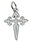 Cruz de Santiago de plata de ley
