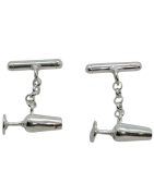 Gemelos Catavino de Plata de Ley