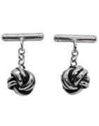 Gemelos Madeja de Plata de Ley