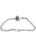 Pulsera Cristo de Mena de Plata de Ley