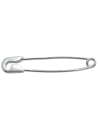 Imperdible de plata de ley