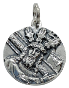 Medalla Jesus el Rico de Malaga de Plata de Ley