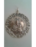 Placa de Cuna Virgen del Amparo de Sevilla de Plata de Ley