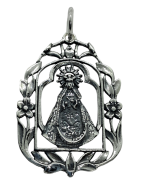 Medalla Virgen de los Remedios de Ibros de Plata de Ley