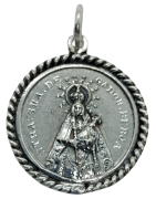 Medalla Virgen de Gador de Berja de Plata de Ley