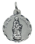 Medalla Virgen de Valvanera de La Rioja de Plata de Ley