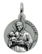Medalla San Cayetano de Plata de Ley