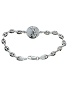 Pulsera Cautivo de Plata de Ley