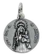 Medalla Virgen de la Antigua de Guadalajara de Plata de Ley