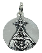 Medalla Virgen de las Angustias de Granada de Plata de Ley