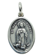 Medalla San Martin de Porres de Plata de Ley