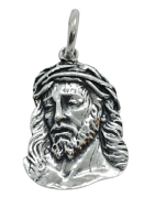 Medalla Ntro Padre Jesus en su Presentacion de Sevilla de Plata de Ley