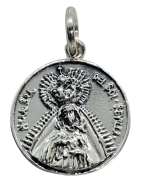 Medalla Virgen del Sol de Sevilla de Plata de Ley