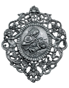 Placas de Cuna de Plata de Ley