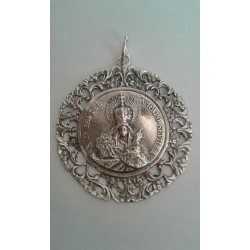 Placa de Virgen del Amparo...