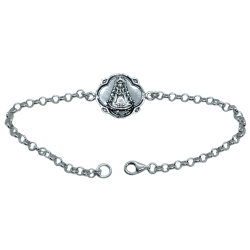Pulsera Virgen del Rocio de...