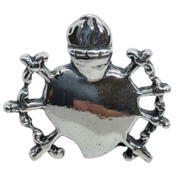 Pin Corazon de Plata Ref:1034