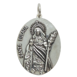 Medalla de Santa Eulalia...